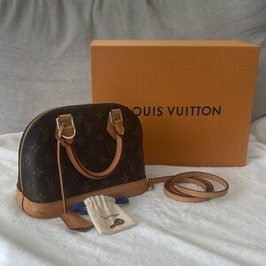 Louis Vuitton BB Alma RFID Tag Preowned